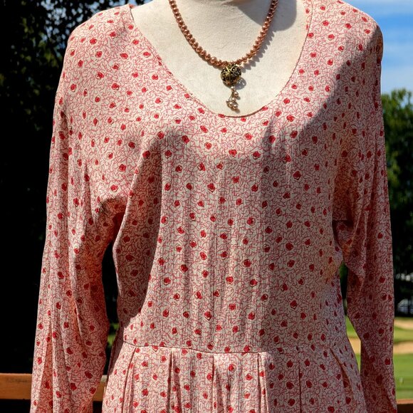 VINTAGE LAURA ASHLEY DRESS - Picture 2 of 6